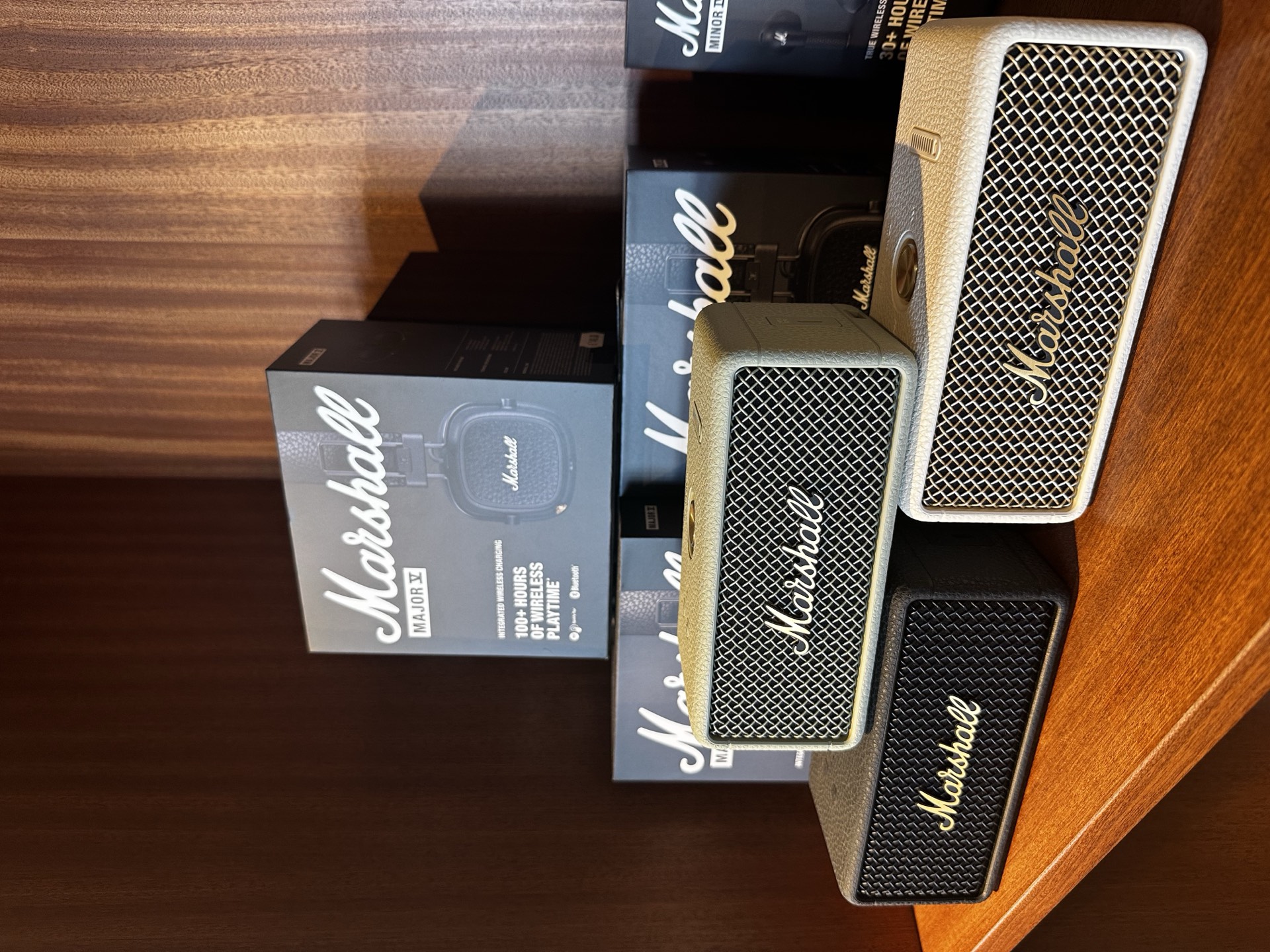 Enceintes et casques Marshall