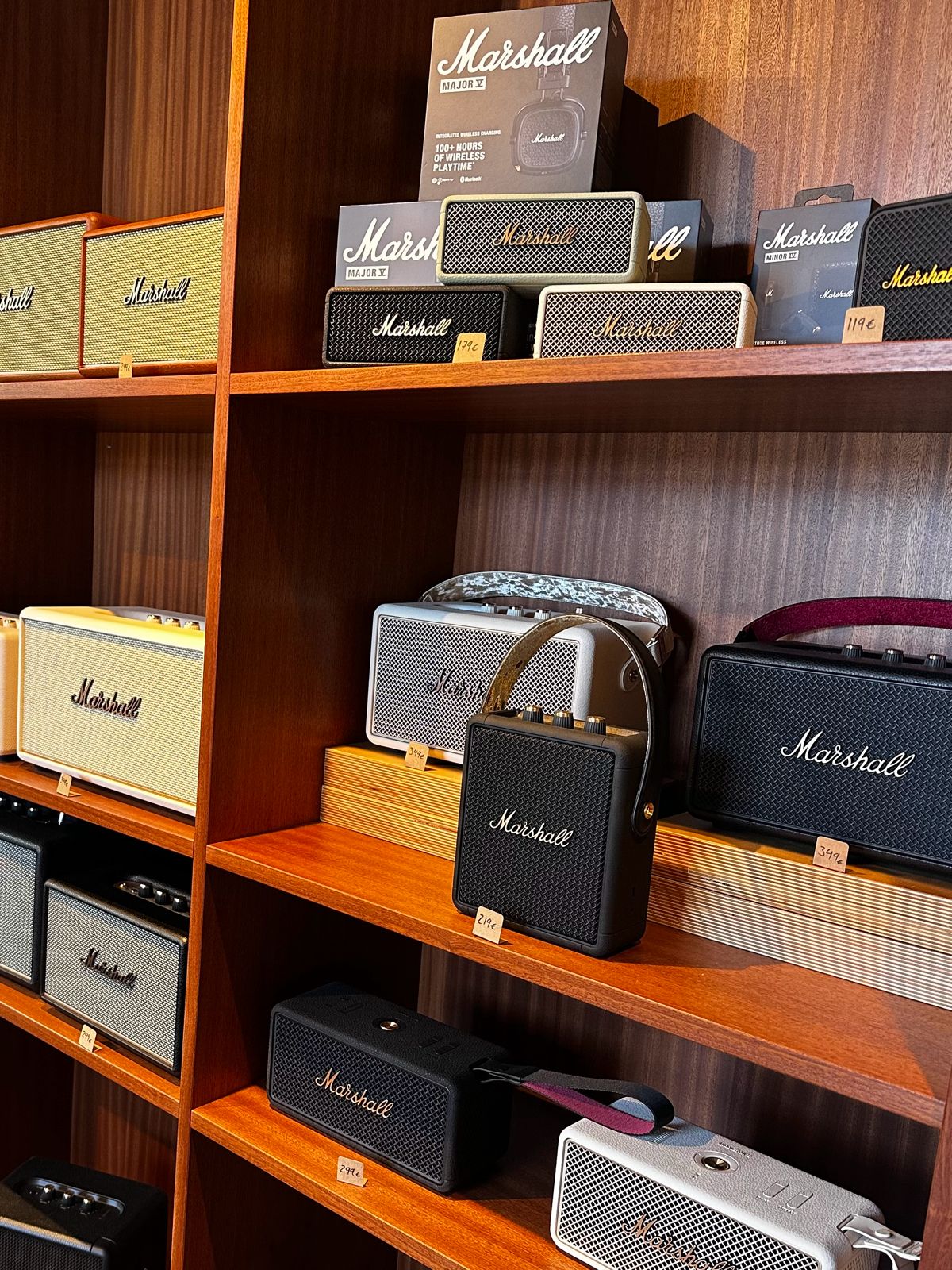 Marshall speakers