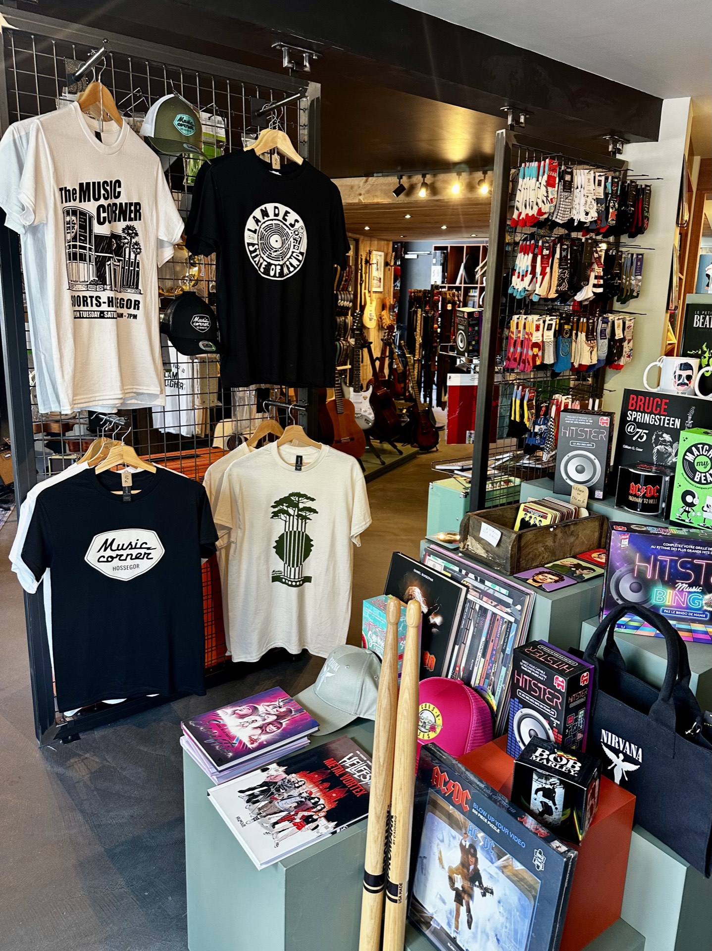 Merchandising et cadeaux Music Corner