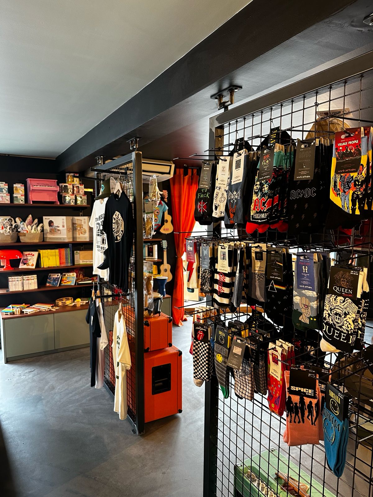 Socks section